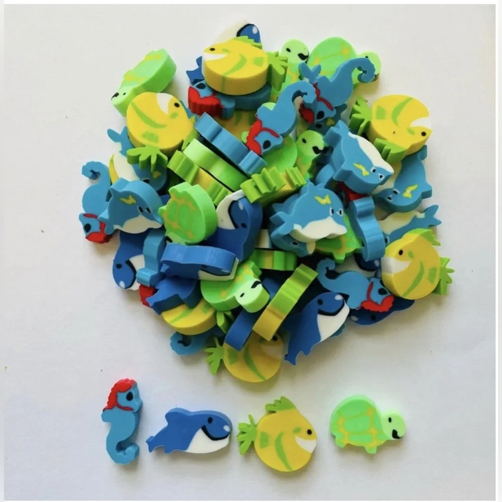 Ocean Life Mini Erasers - Set of 30